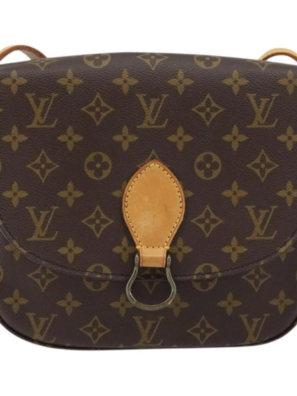 LOUIS VUITTON Monogram Saint Cloud GM Shoulder Bag